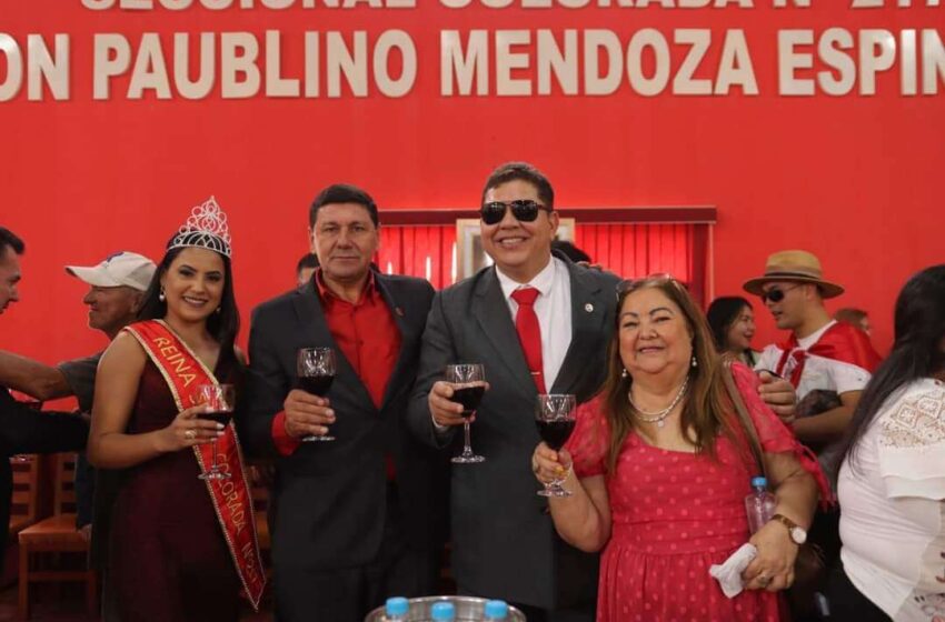  Celebran los 137 años de la ANR en la Seccional N° 217