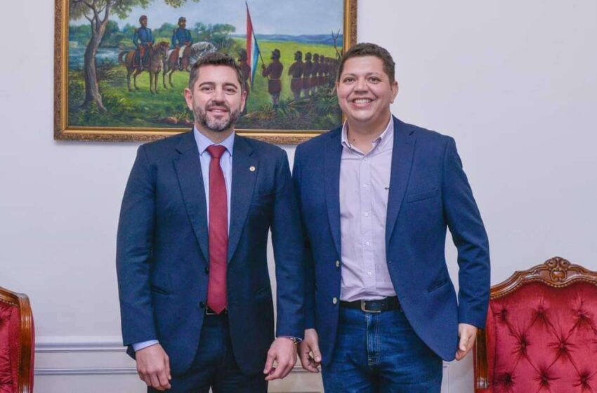  Gobernador del Amambay se reúne con el Vicepresidente.