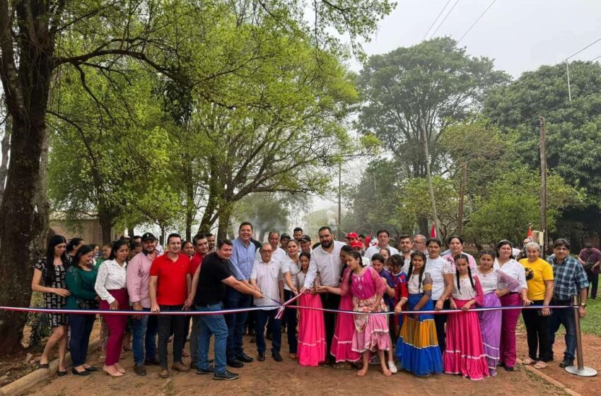  “Cerro Corá avanza: Inauguran 6.600 metros cuadrados de empedrado en el Barrio San José”