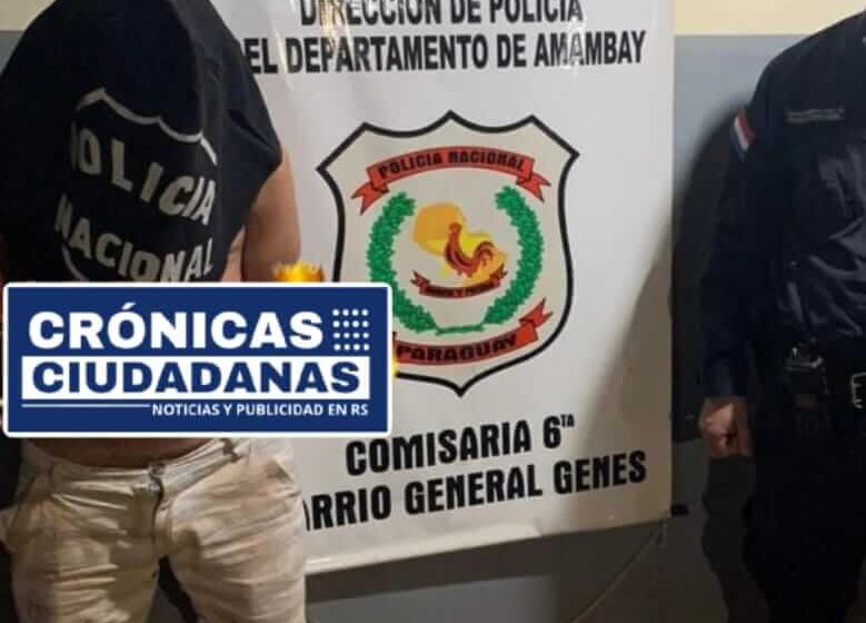  Ebrio golpeó a su madre septuagenaria por negarse a prepararle la cena.