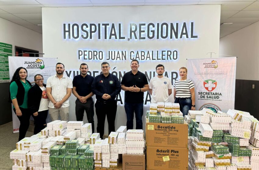  Compromiso con la salud: Donan medicamentos esenciales a la XIII Región Sanitaria.