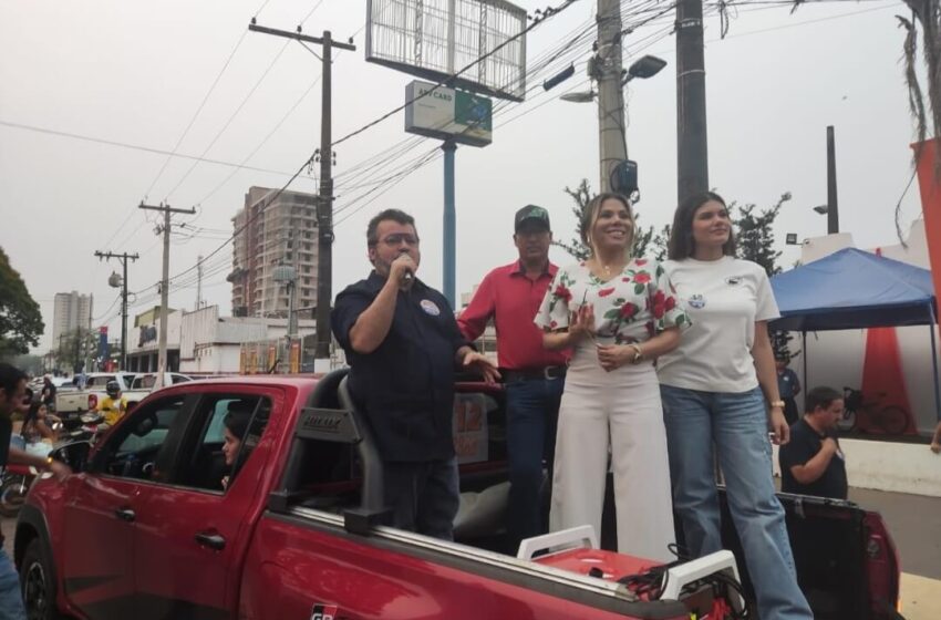  Caravana de la Victoria del Candidato a Prefeito de Ponta Porã, Carlos Bernardo.