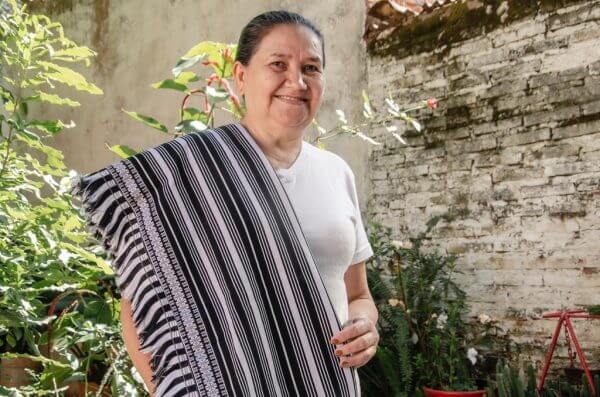  Poncho Para’i de 60 listas, oficialmente incluido en la nómina de la Unesco