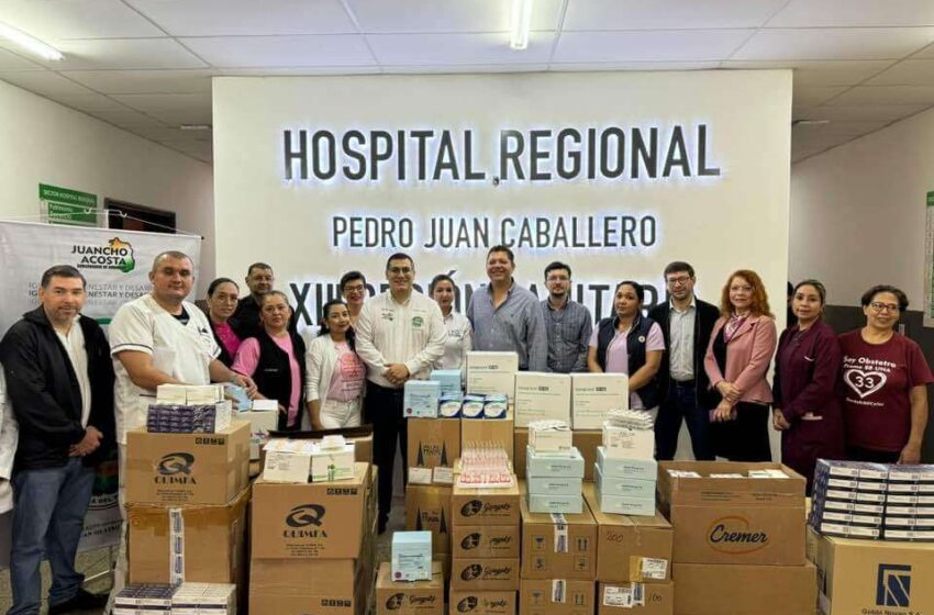  Entrega de Nuevo Lote de Medicamentos al Hospital Regional de PJC