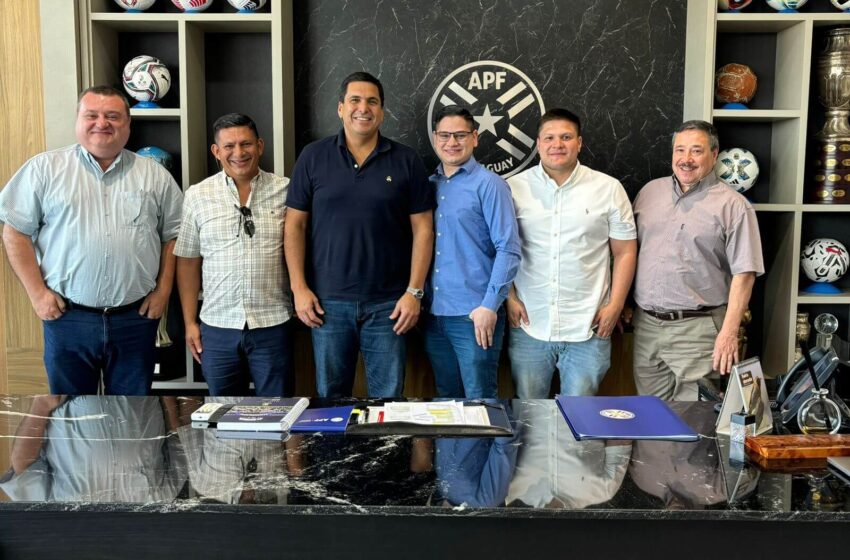  Reunión Productiva entre la Directiva del Club 2 de Mayo y el Presidente de la Asociación Paraguaya de Fútbol