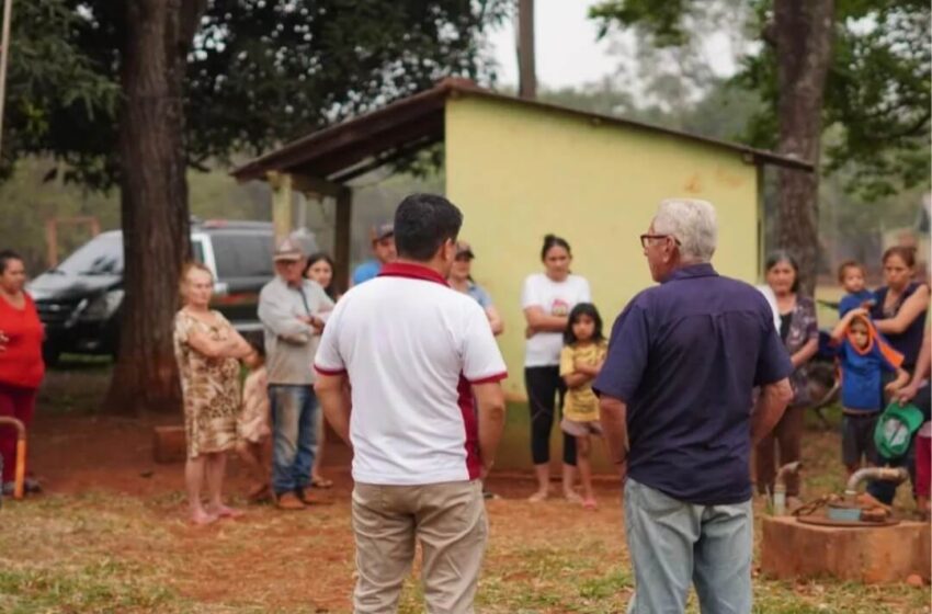  Tras iniciativa de diputado, intendente de Cerro Corá procedió a la perforación de pozo artesiano