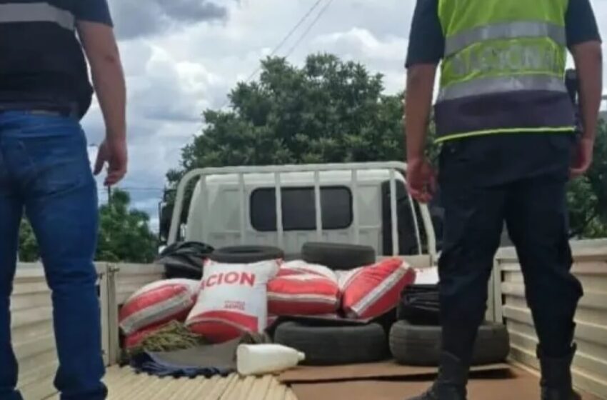  Brasileño aprehendido con mercadería de presunto contrabando