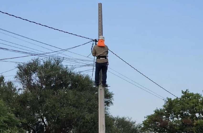  Concepción: 40 familias sin luz por corte de conexión clandestina