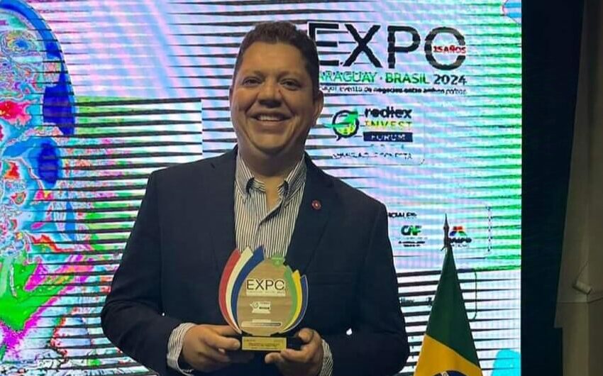  Gobernador Juancho Acosta destaca potencial de Amambay en la Expo Paraguay-Brasil 2024