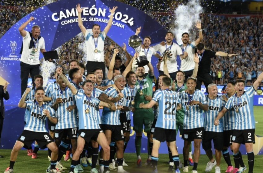  Racing completa la fiesta y se queda con la Conmebol Sudamericana