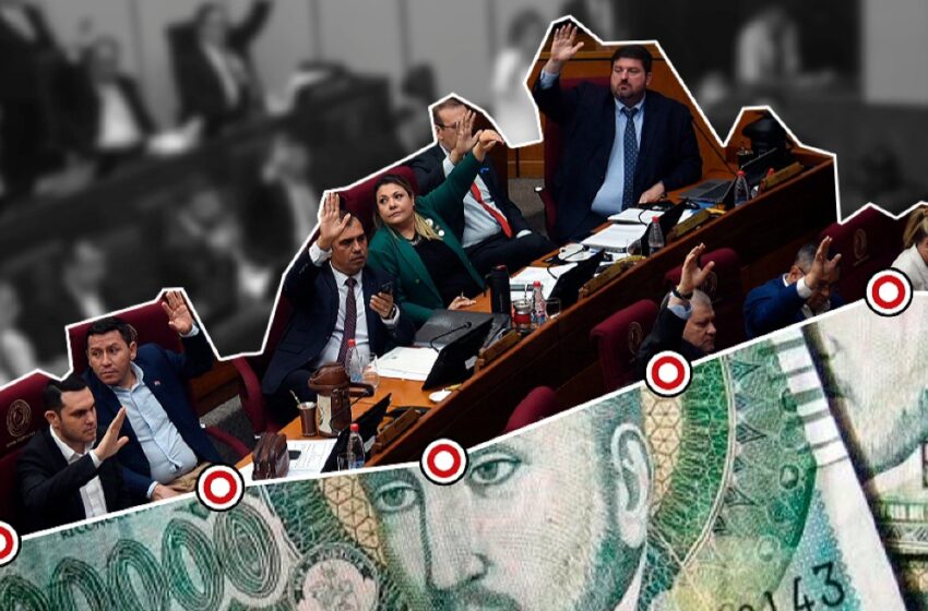  Evolución del salario de diputados y senadores: Se aumentaron casi 23 millones en 16 años