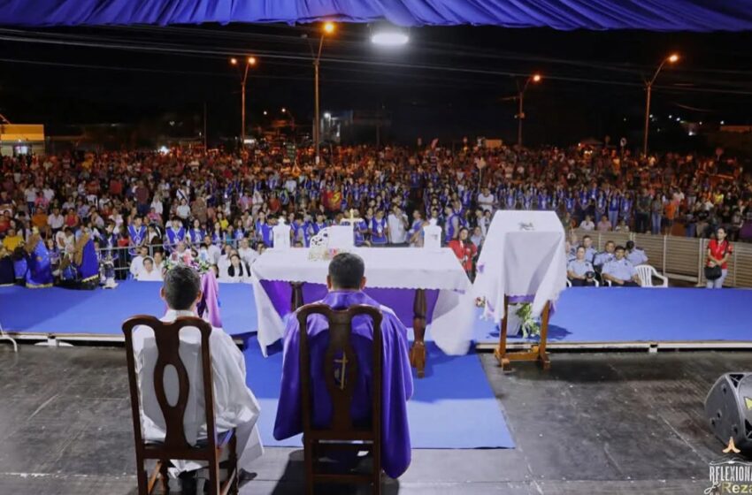  Último día del novenario a la Virgen de Caacupé en Futurista acompañado de la gran serenata