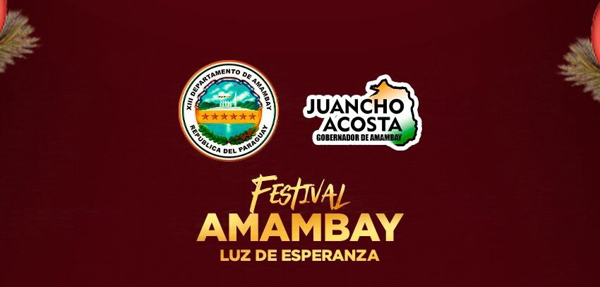  GOBERNADOR JUANCHO ACOSTA INVITA AL CONCIERTO DEL GRUPO CONTRATIEMPO EN EL FESTIVAL AMAMBAY LUZ DE ESPERANZA