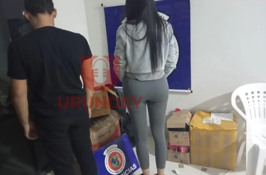  Pareja es detenida en un departamento en PJC con semijoyas de dudosa procedencia