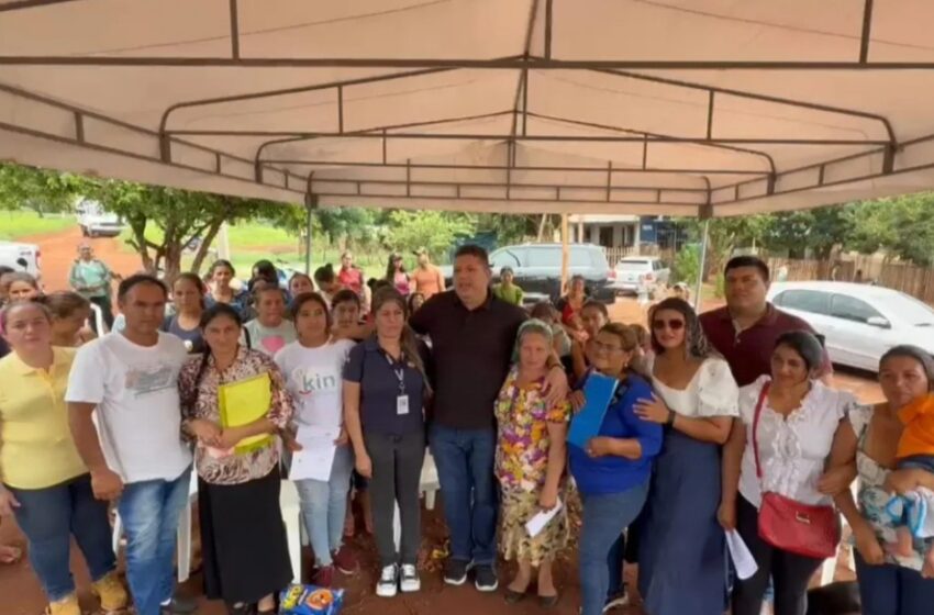  Avanzan proyectos habitacionales en el asentamiento San Gabriel de Pedro Juan Caballero