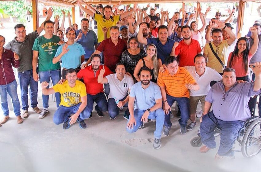  Miguel Prieto y Rubén Velázquez lideran encuentro político en Caazapá