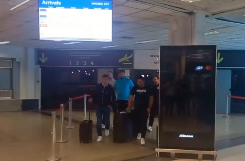  Fabián Bustos llegó al país