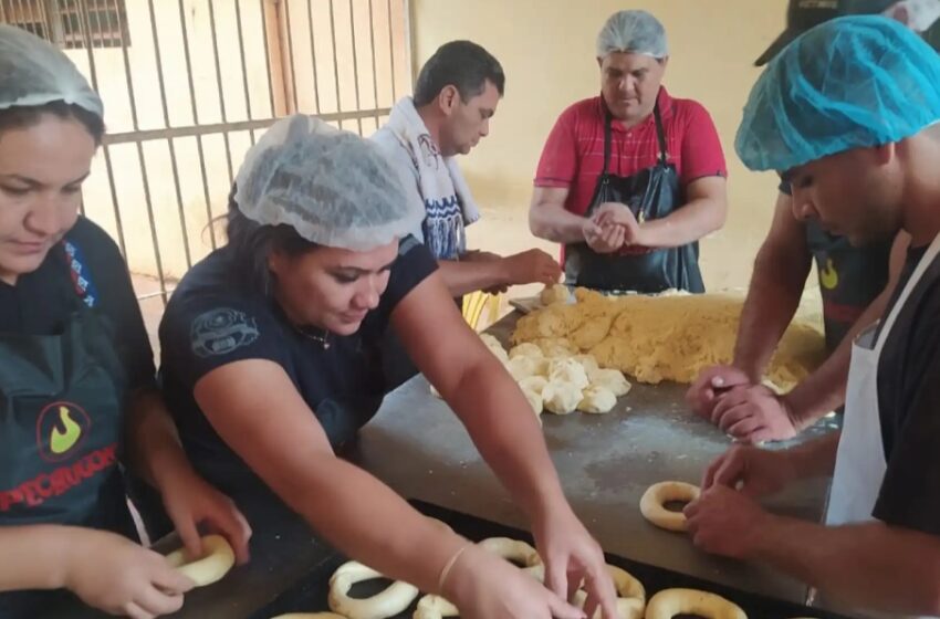 Chipa apo: Internos de la Penitenciaria de PJC elaboraron y compartieron chipas por Semana Santa
