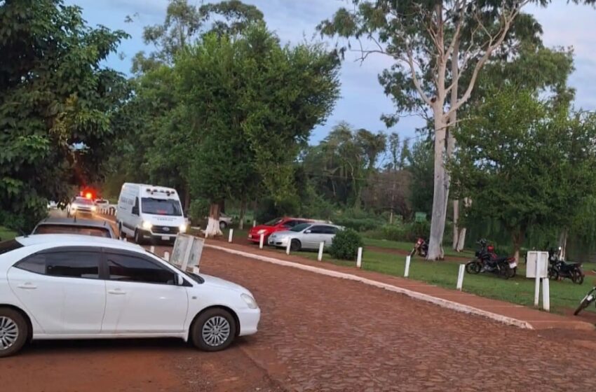  ¿Intento de rescate? Quisieron abordar móvil de la cárcel de Itapúa con recluso del PCC