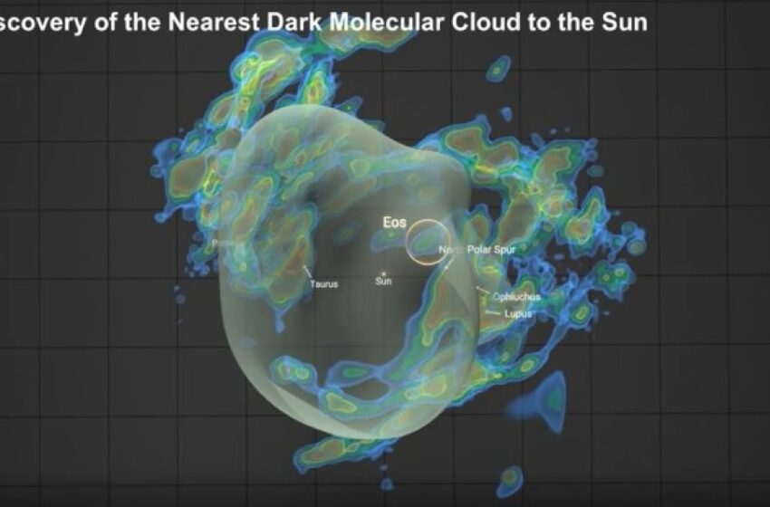  Hallan una vasta nube molecular cerca del sistema solar que no se había visto antes