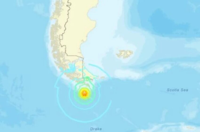  Terremoto de 7,5 grados sacude el extremo austral de Chile y emiten alerta de tsunami