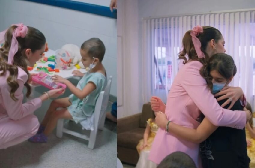  Nadia ayudará a más de 600 niños con cáncer: “Que Dios los bendiga”