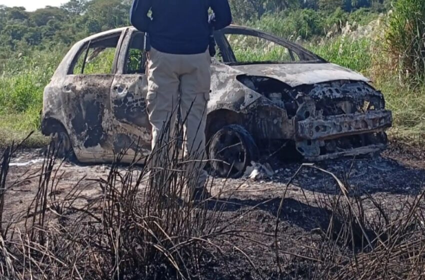  Hallan incinerado vehículo utilizado para matar a abogado en Pedro Juan Caballero