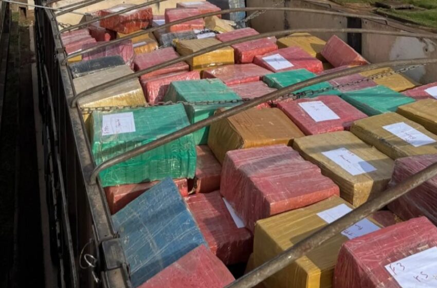  Camión con marihuana procedente de Pedro Juan Caballero fue incautado en Brasil