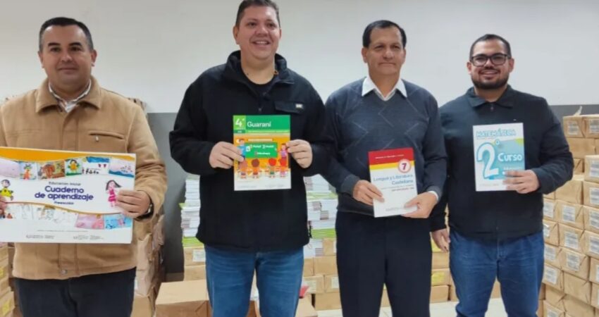  Gobernación de Amambay recibe lote de 45 mil libros para estudiantes del departamento