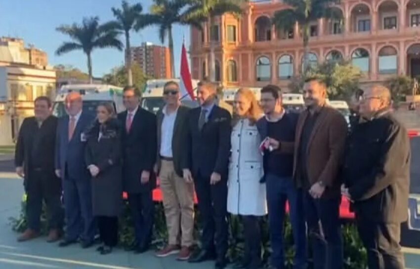  Amambay recibe dos ambulancias de terapia intensiva para fortalecer el SEME