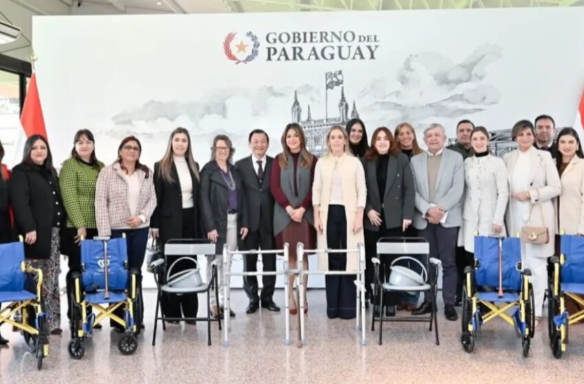  Ayudas técnicas de la Oficina de la Primera Dama de la Nación llegan a Amambay