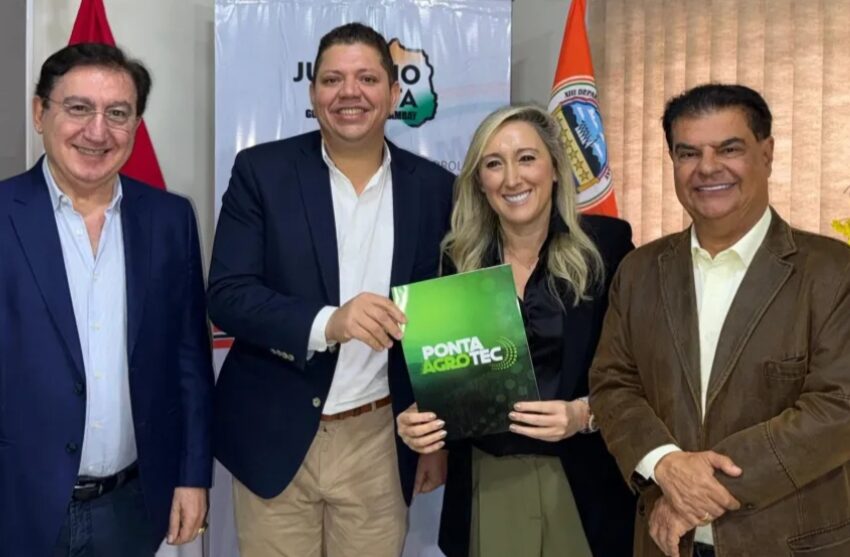  Gobernador de Amambay recibe a senador brasileño y empresario para discutir cooperación regional