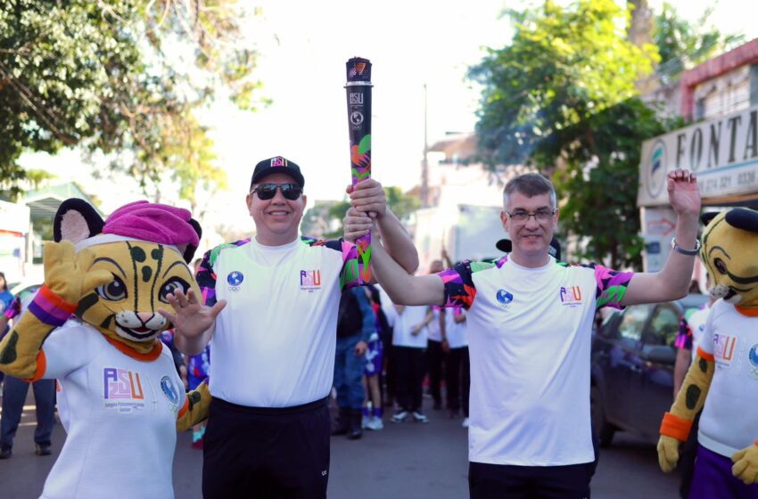  La llama de los Juegos Panamericanos Junior ASU2025 enciende espíritu deportivo en Amambay