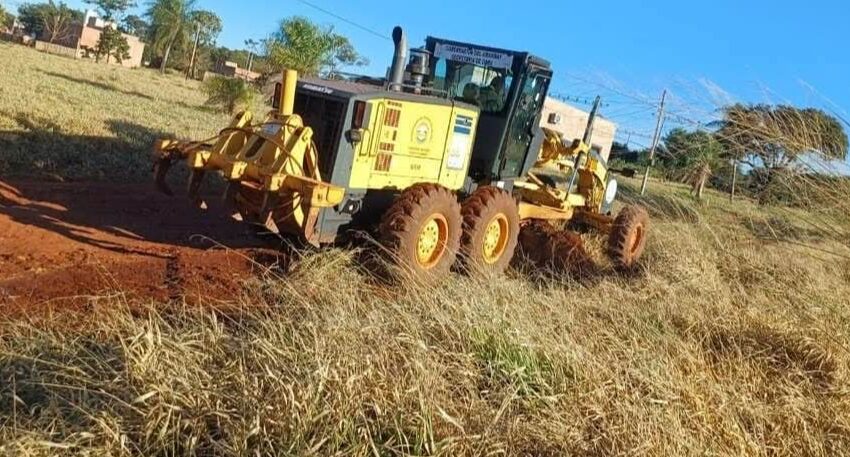 Gobernación de Amambay realiza mejoras en caminos de la colonia Ybypé de PJC