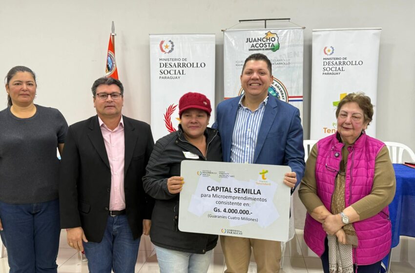  Amambay fortalece programas sociales con apoyo del Ministerio de Desarrollo Social