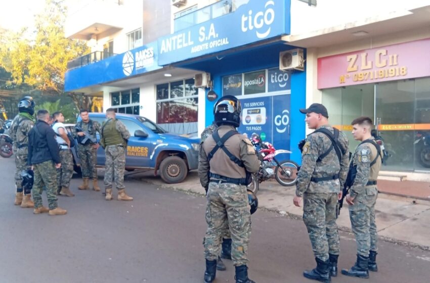  Fiscalía imputa a sospechosos de intento de asalto a una inmobiliaria en Amambay