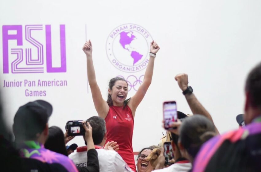  Fiorella Gatti logra el oro en los Panamericanos Junior 2025