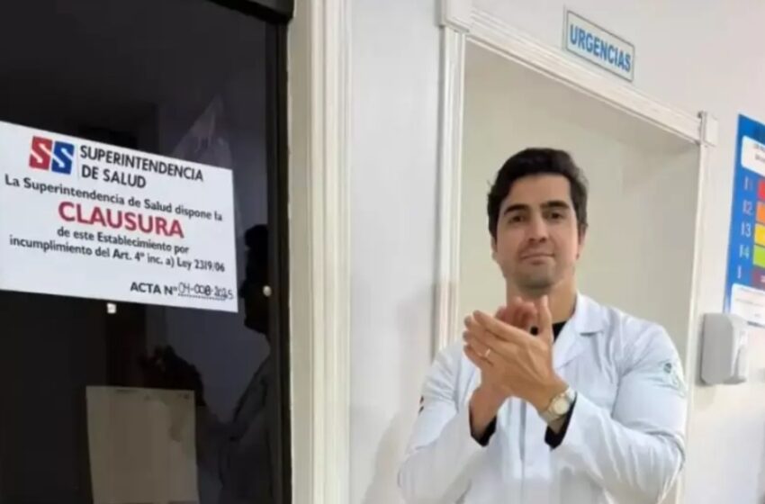  Sanatorio familiar del diputado de “Yo Creo” fue clausurado y denuncian “terrorismo de Estado”