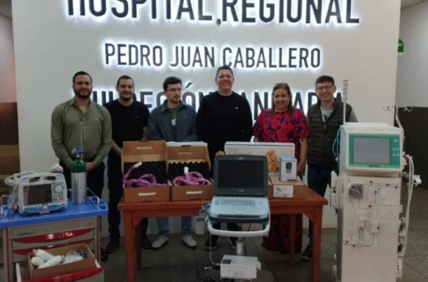  Viceministro de Salud entrega nuevos equipos médicos al Hospital Regional de Pedro Juan Caballero