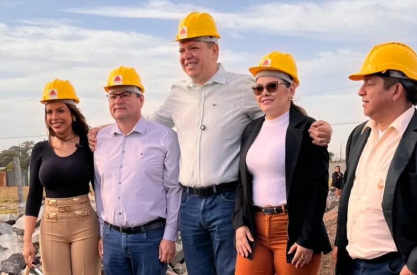  Gobernación de Amambay da la “palada inicial” a obras viales en Villa San Pedro de PJC