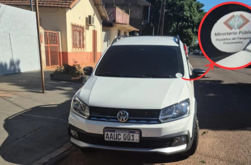  Fiscal de Pedro Juan se adjudicó para sí y sus funcionarios una camioneta incautada