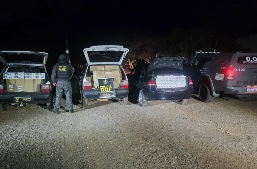  Incautan en Brasil tres vehículos con contrabando recogidos en Pedro Juan Caballero