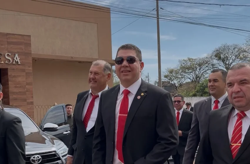  Gobernador destaca proyectos de salud y obras públicas en Amambay en aniversario de la ANR