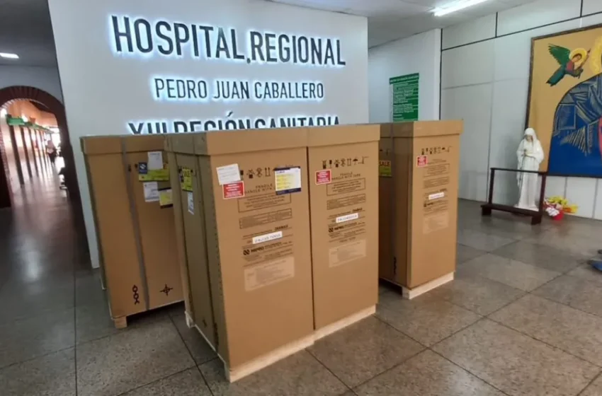  Llegan nuevas máquinas de hemodiálisis al Hospital Regional de Pedro Juan Caballero