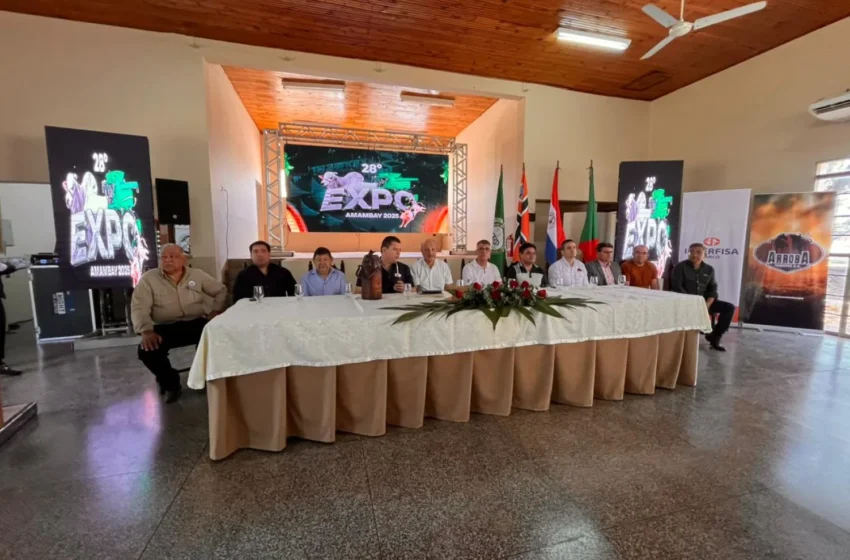  Lanzan oficialmente la Expo Amambay 2025 para mostrar “la otra cara” de la región
