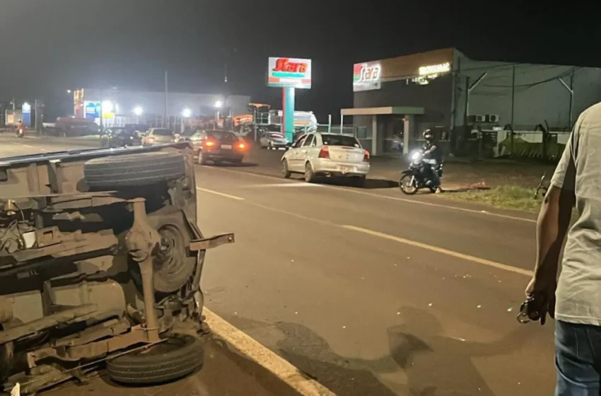  Un padre muere y su hijo queda herido tras un accidente en Ponta Porã