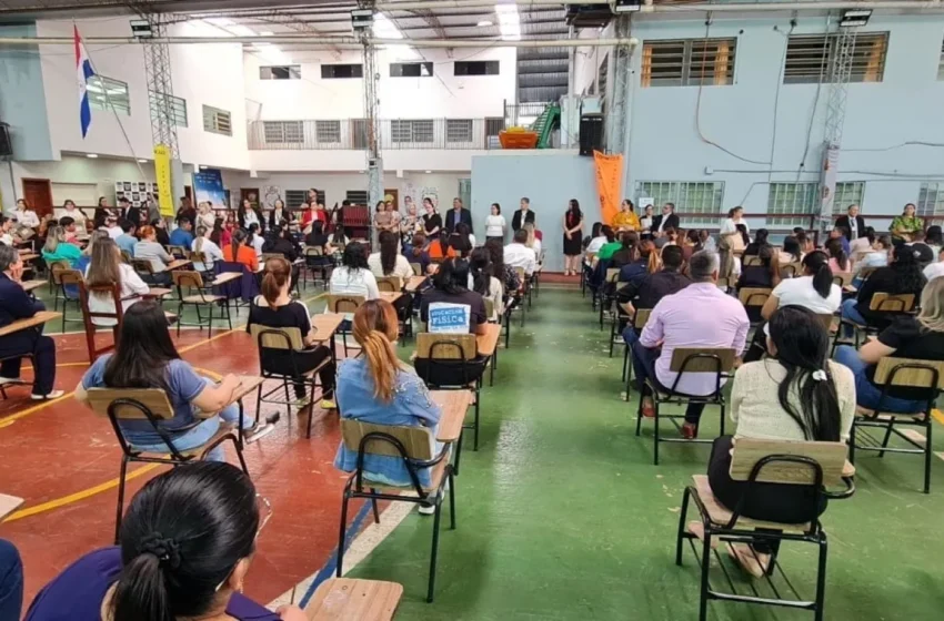  Bajo nivel de aprobación en Amambay: solo 19% de los docentes superó la prueba escrita