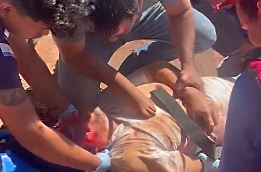  Grave accidente de motocicleta deja dos heridos en Pedro Juan Caballero