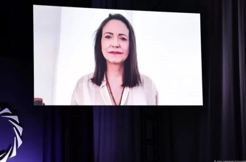  Machado: “Falta poco” para caída del gobierno de Maduro