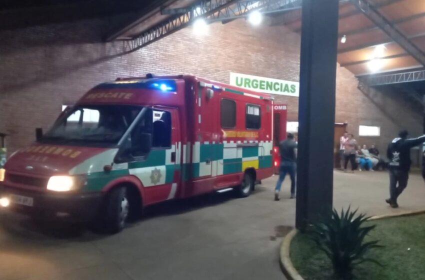  Viajaban cuatro en una moto, chocaron contra un auto y una niña murió en PJC